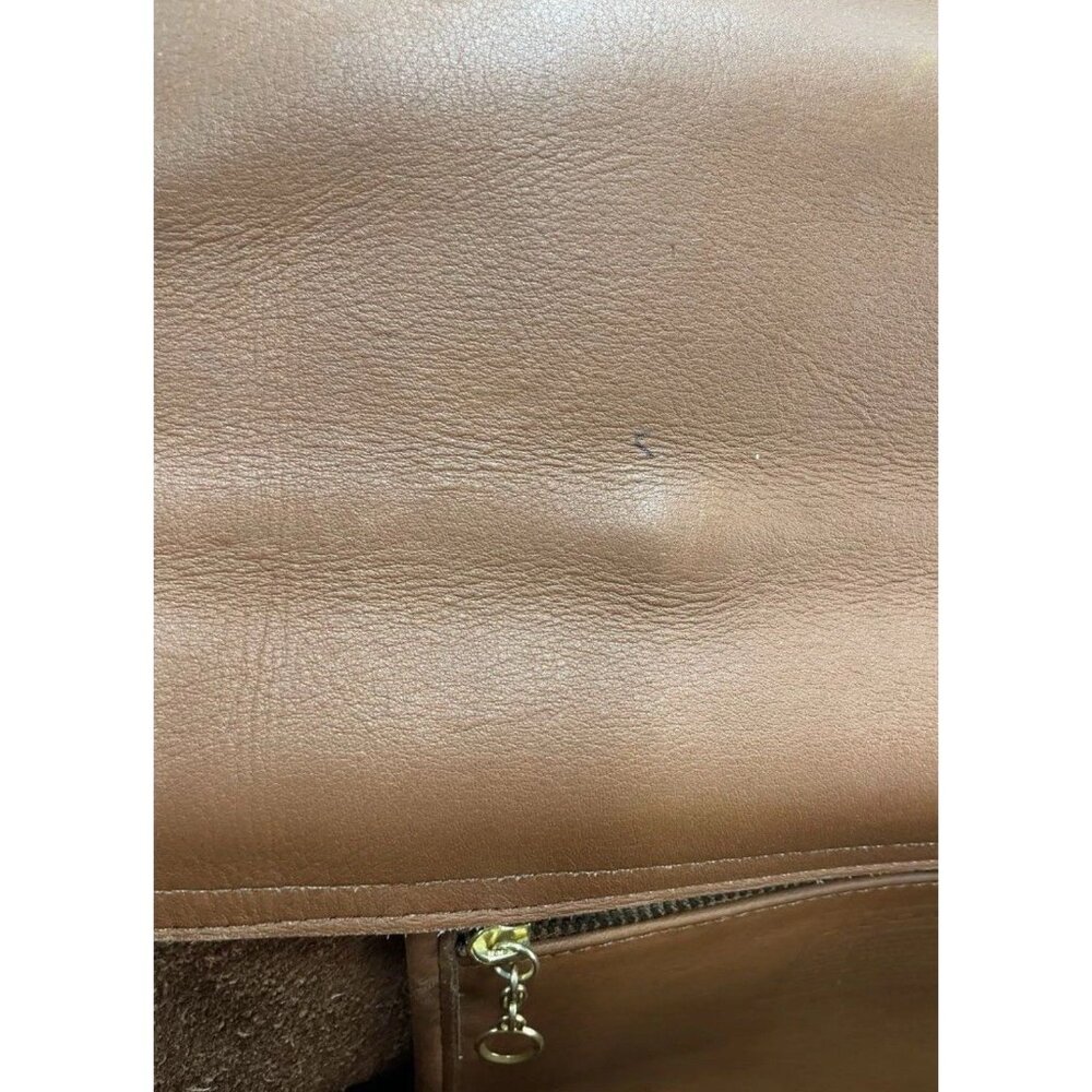 Coach Vtg Lexington British Tan Leather Briefcase Business‎ Case Office C9675 - Picture 13 of 14